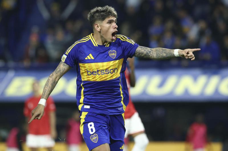Carlos Palacios en Boca Juniors - AFP