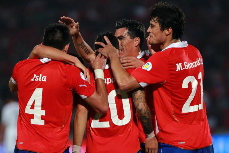 Chile vs. Paraguay 2011 - Photosport