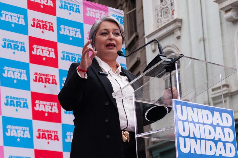 Agencia Uno- Jara aseguró no estar preocupada por opiniones sobre liderazgos