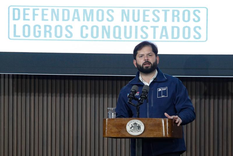Agencia Uno - Presidente Gabriel Boric
