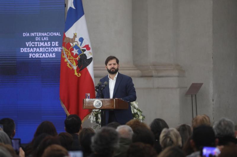 Agencia Uno- Boric criticó "negacionismo" en sectores del Congreso