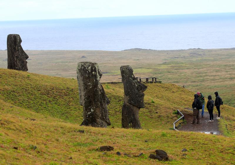 Agencia Uno - Moáis de Rapa Nui