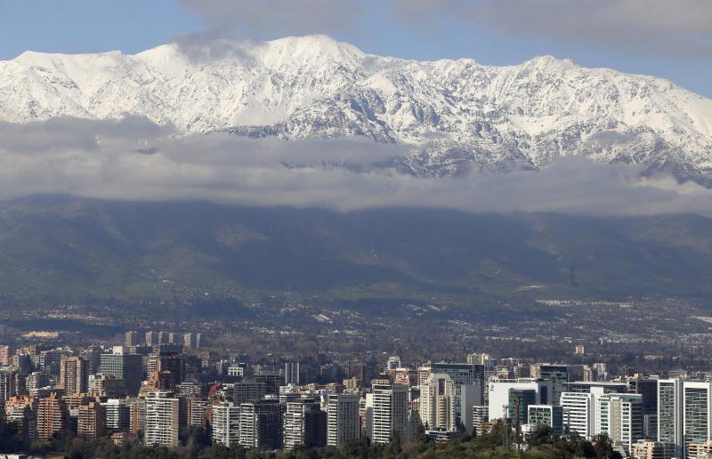 Santiago con un día cálido - Agencia Uno
