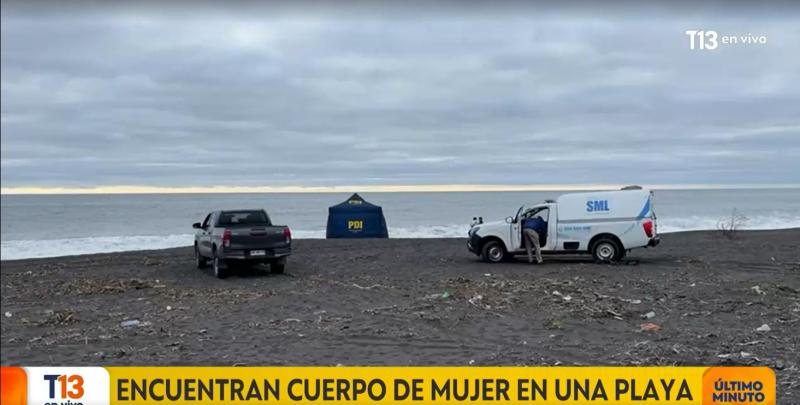 T13 - Hallan cuerpo de mujer en San Pedro de la Paz