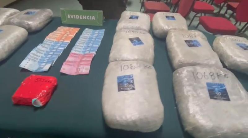 Carabineros decomisa más de 16 kilos de marihuana y cocaína en Osorno 