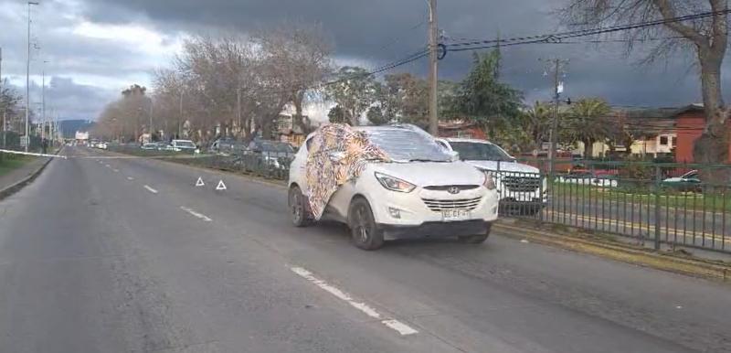 T13 - Mujer muere tras recibir impactos de bala durante ataque contra vehículo en San Pedro de la Paz | Captura de video
