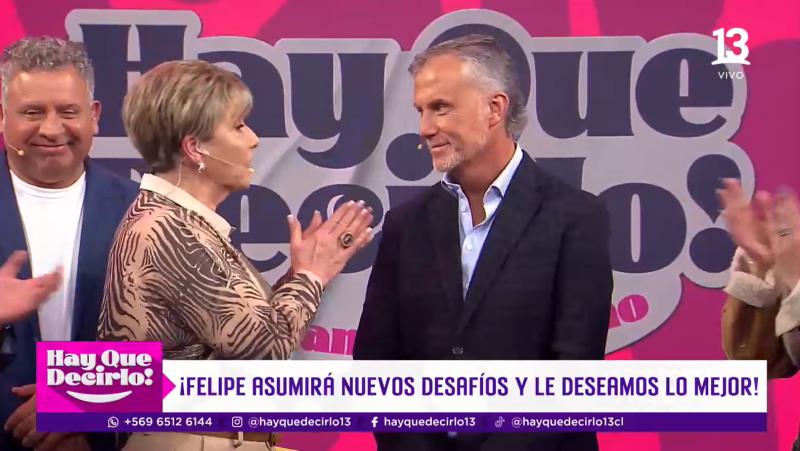 Canal 13 - Felipe Vidal se despidió del Hay que decirlo