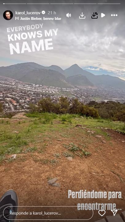 El desahogo de Karol Lucero - Instagram