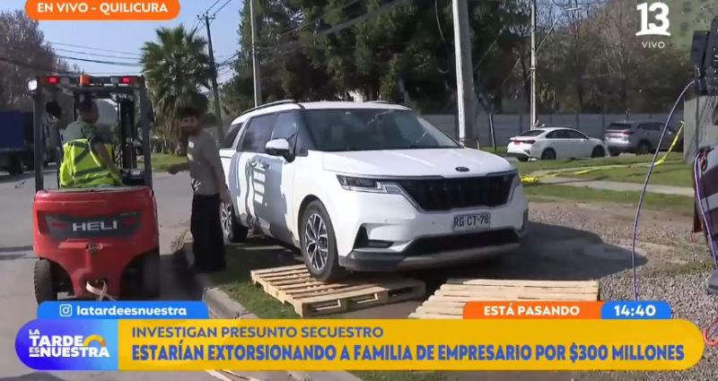 La Tarde es Nuestra - Presunto secuestro de empresario en Quilicura