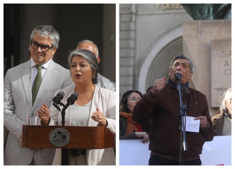 Agencia Uno - Exministros Mario Marcel y Jeannette Jata / Lautaro Carmona