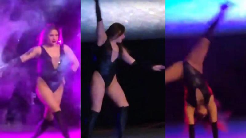 Bailarina de show del Día del Niño en Temuco entrega su versión - Redes sociales