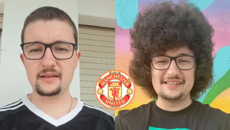 IG - Hincha del Manchester United no se cortará el pelo hasta que el club gane 5 partidos seguidos