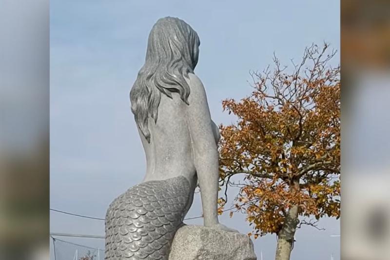 RRSS - Piden retirar estatua de "La Sirenita" en Copenhague por su "contenido pornográfico": Se trata de un homenaje a la escultura original