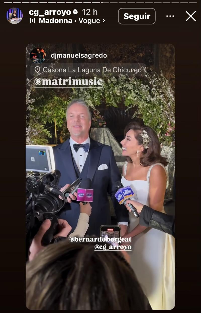 La Jueza Carmen Gloria Arroyo y Bernardo Borgeat | Instagram