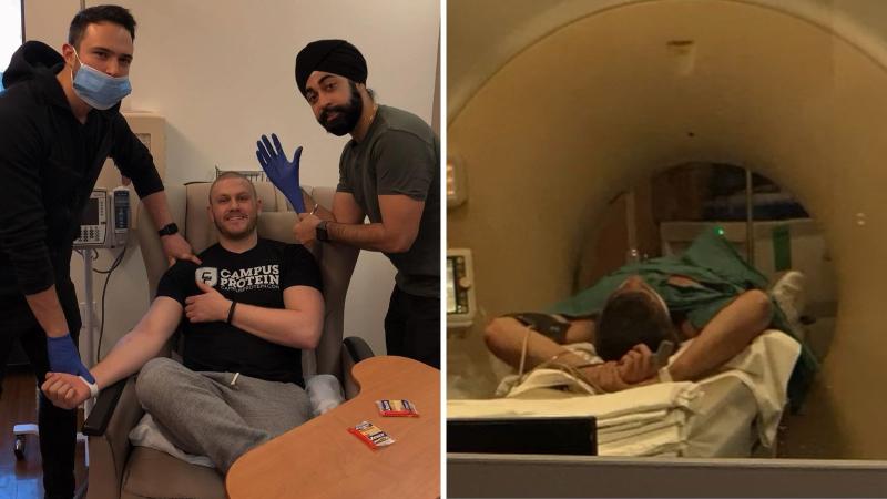 Instagram - Hombre fue al médico por tos y diagnóstico le cambió la vida