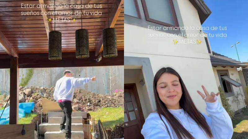 Instagram - Ignacia Antonia sorprende al mostrar cómo van los avances de la casa que están construyendo junto a Ak4:20