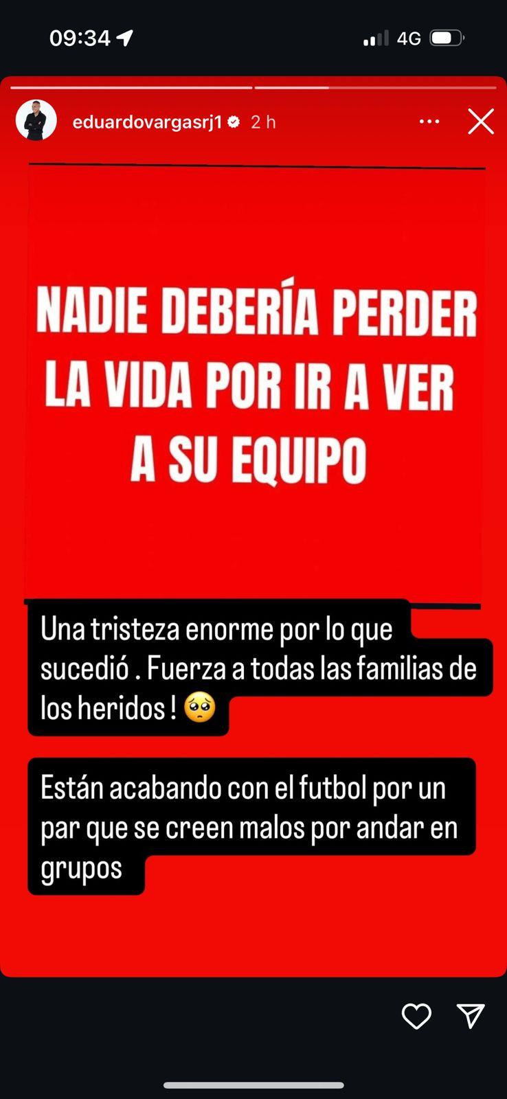 Instagram Eduardo Vargas