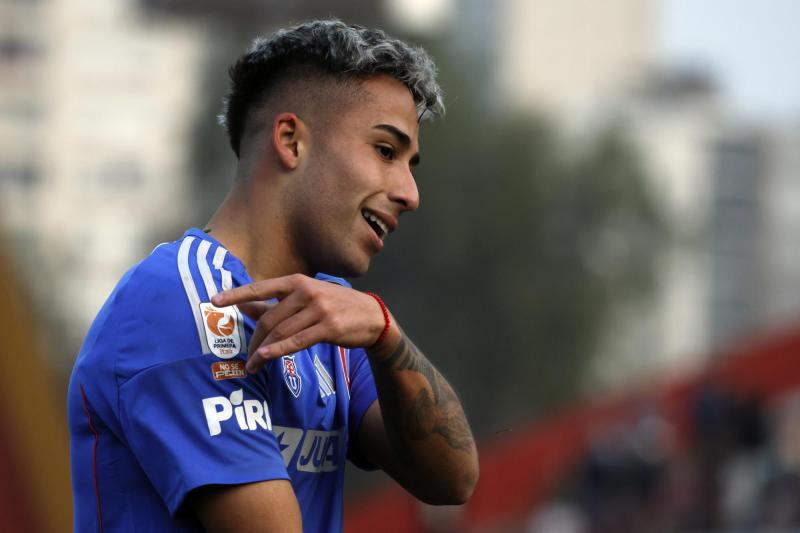 Lucas Assadi en Universidad de Chile Unión Española | Photosport