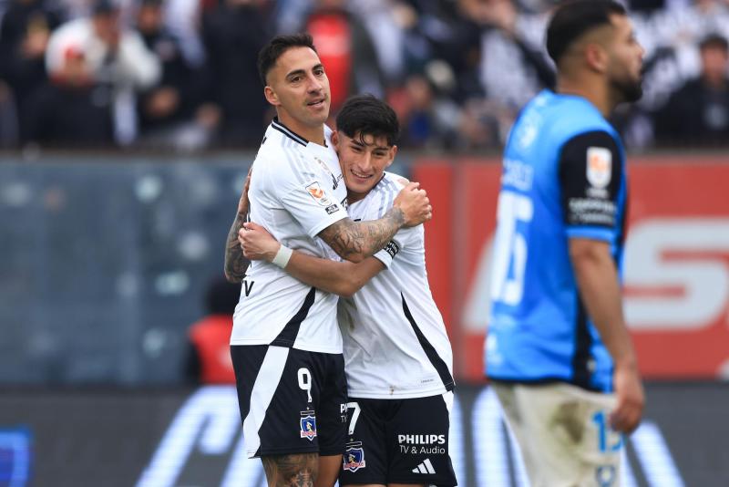 Francisco Marchant y Javier Correa Colo-Colo | Photosport