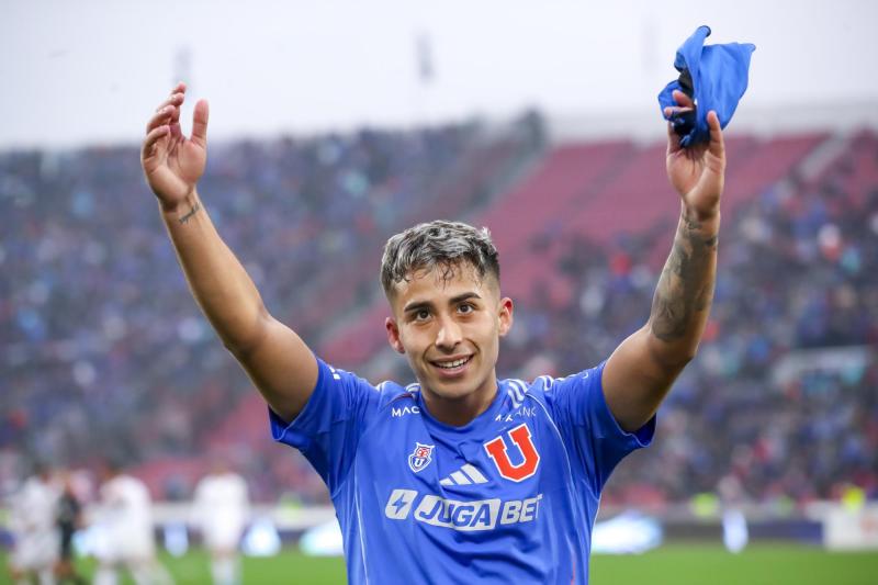 Lucas Assadi en Universidad de Chile Unión Española | Photosport