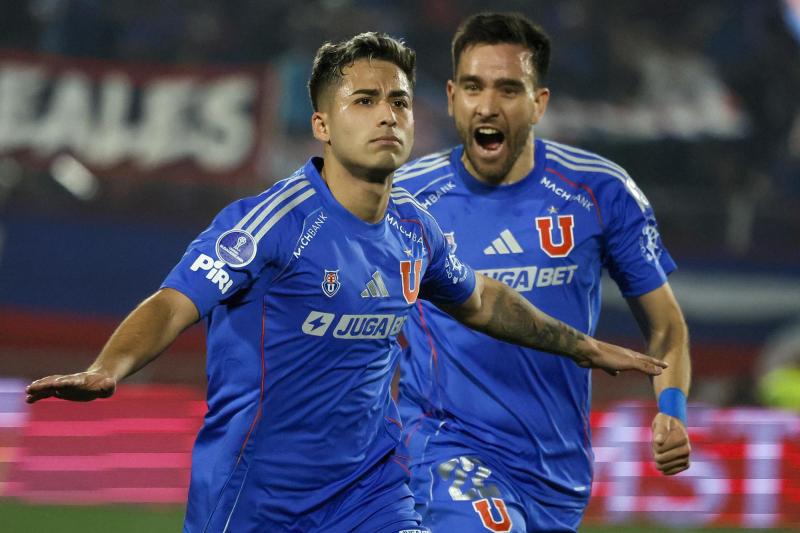 Lucas Assadi en Universidad de Chile vs. Independiente | Photosport