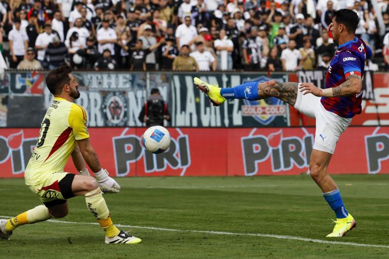 Fernando Zampedri y Fernando de Paul Universidad Católica y Colo Colo | Photosport