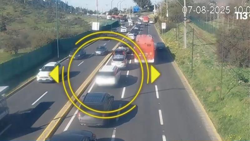 T13 - Cámaras muestran cómo empresario secuestrado en Quilicura fue seguido por varias comunas previamente