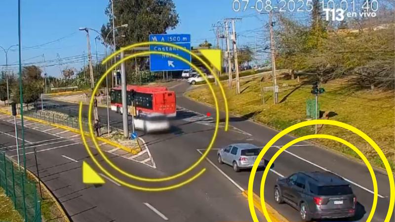 T13 - Cámaras muestran cómo empresario secuestrado en Quilicura fue seguido por varias comunas previamente