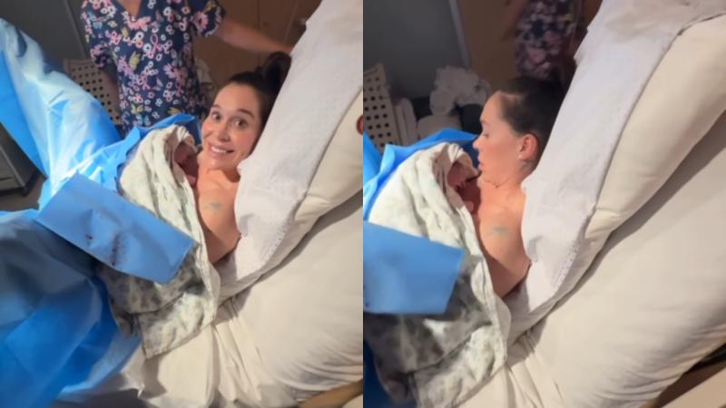 T13 - Vale Roth revela video íntimo del parto de su hija menor y causa revuelo con inesperada pregunta post parto