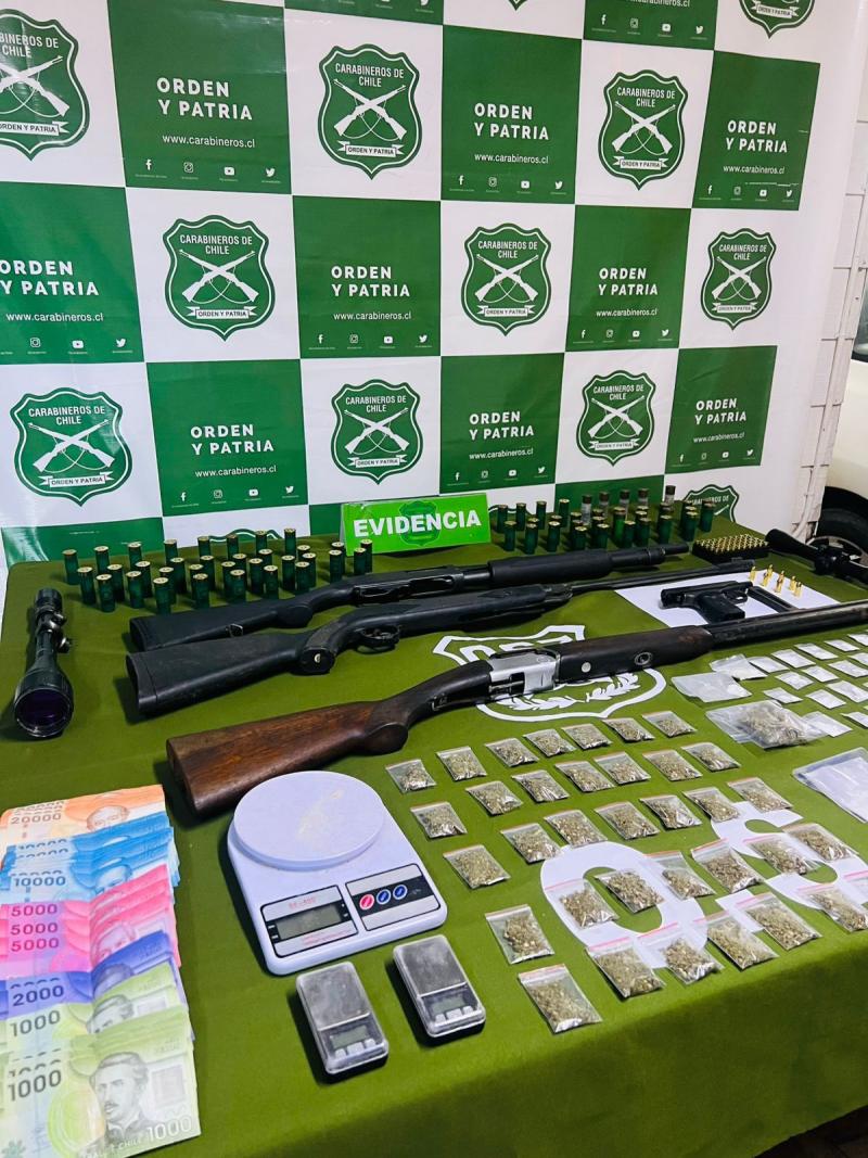 Golpe al narcotráfico en Panguipulli: banda escondía droga en trofeos deportivos