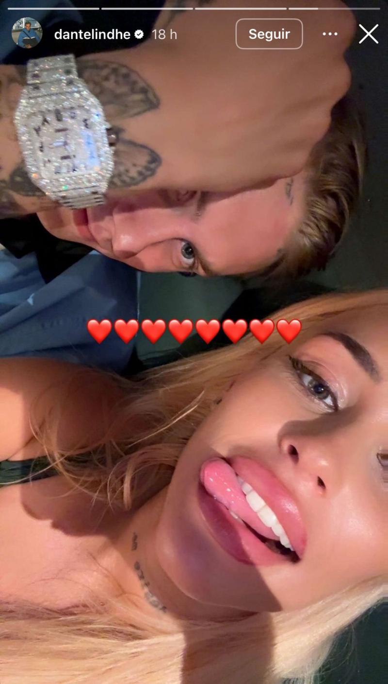 Instagram - Dante Lindhe y su nueva pareja
