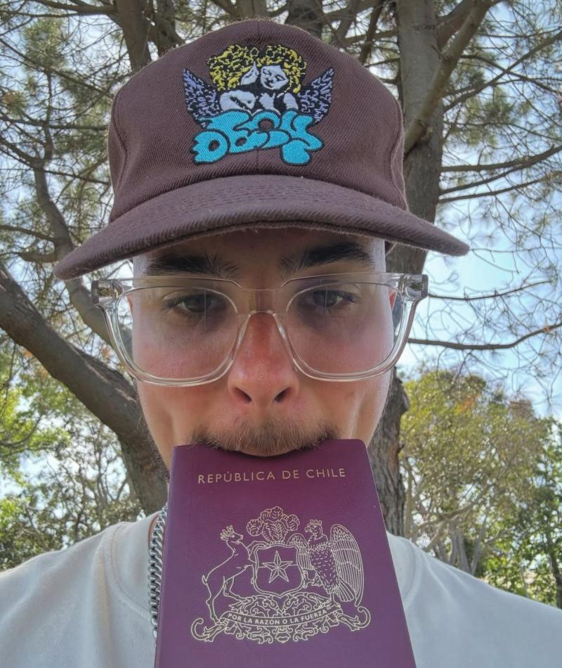 En mayo de este año, Augusto Schuster, anunció que tuvo su visa de talento para Estados Unidos| Instagram