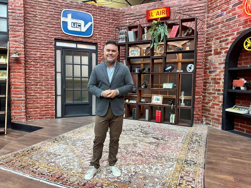 Gianfranco Marcone, meteorólogo de Canal 13