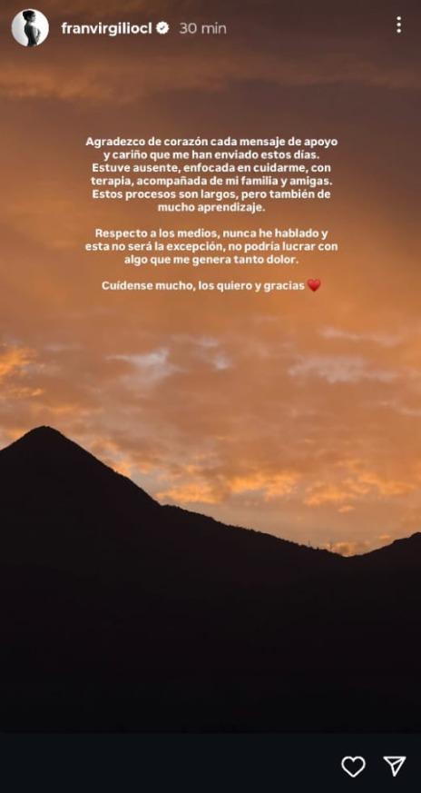 Instagram - Fran Virgilio reaparece tras infidelidad y lanza indirecta a Karol Lucero