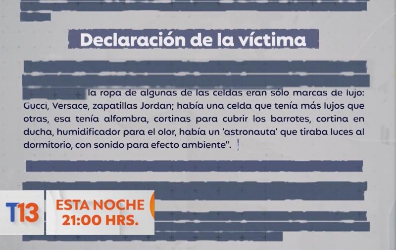 Reportajes T13 - Gendarme fue víctima del Tren de Aragua