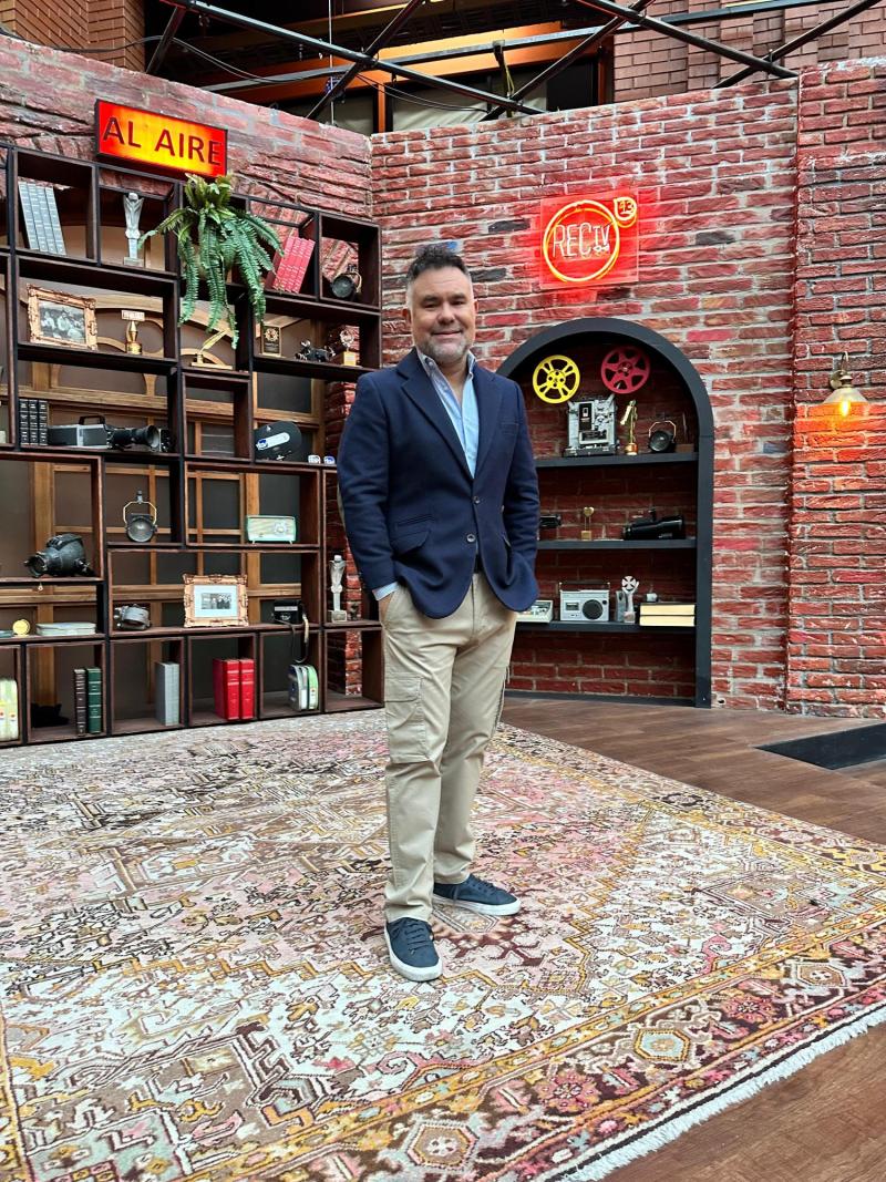 Gianfranco Marcone, meteorólogo de Canal 13