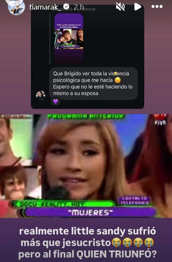 Instagram - Mensaje de Natalia Rodríguez por Karol Lucero