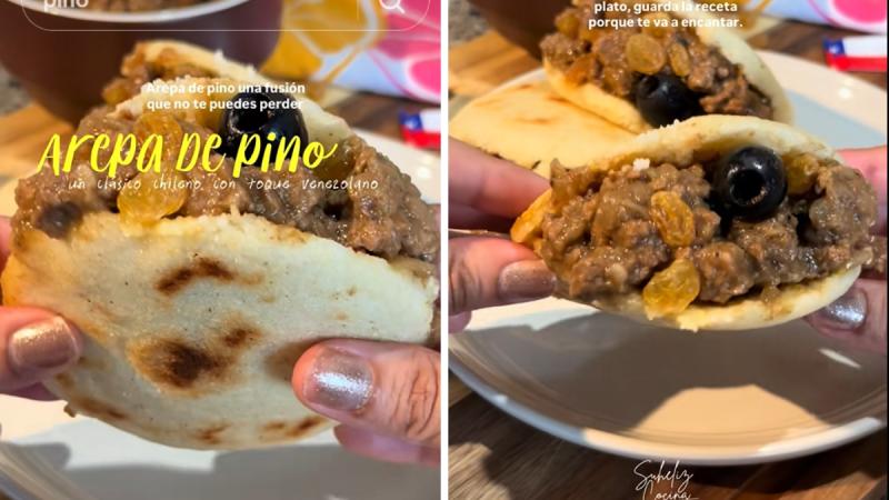 Venezolana sorprende con fusión de la arepa con la empanada - TikTok