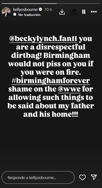 Captura - El comentario de la hija de Ozzy Osbourne