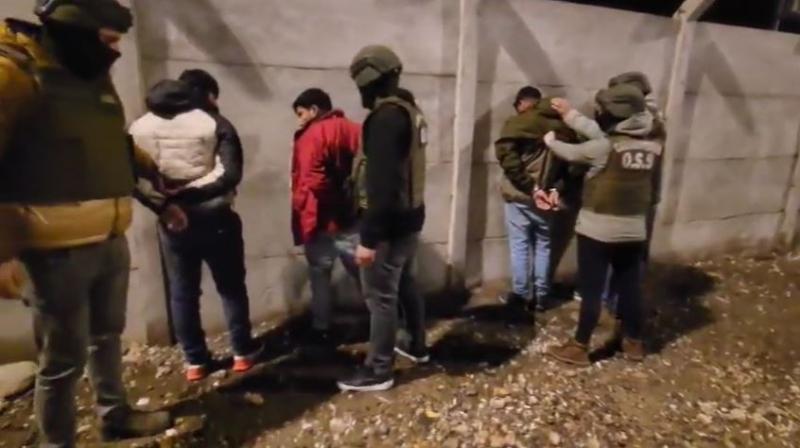 Detención de los tres prófugos de la cárcel de Valparaíso - Carabineros