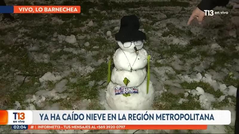 El tiempo: Revisa hasta cuándo va a nevar en Santiago AQUÍ