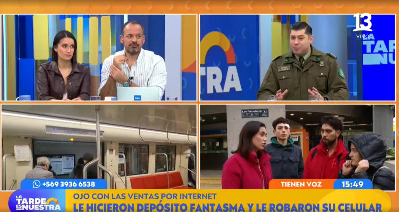 Joven intentaba vender celular, pero le robaron y golpearon: Denuncian que Metro no lo ayudó