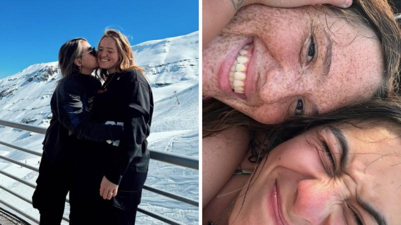 Laura de la Fuente celebró el primer aniversario junto a su pareja - Redes sociales