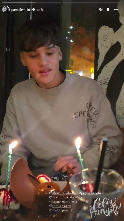 Instagram- Acaba de cumplir 18 años: Así luce Mateo Neira, el hijo de Pamela Díaz y Manuel Neira