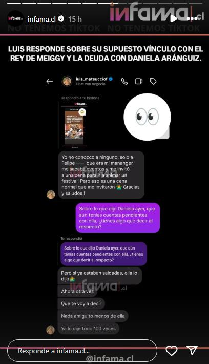 Luis Mateucci aclaró supuesto vínculo con el ‘Rey de Meiggs’ - Redes sociales