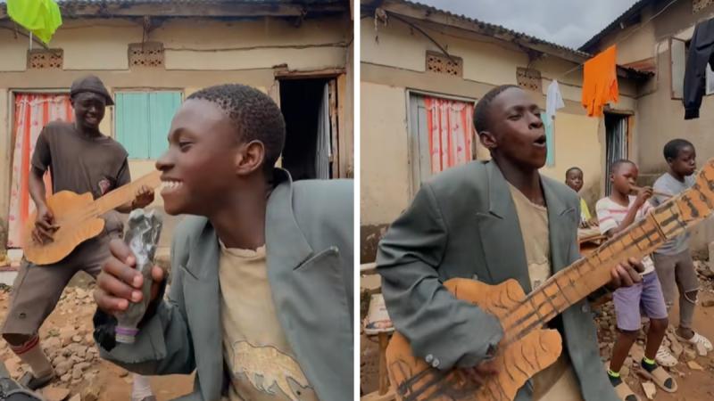 Niños de Uganda se viralizan al interpretar clásicos de la cumbia chilena - TikTok