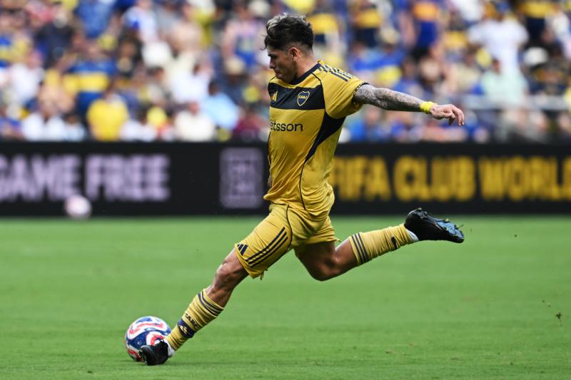 Carlos Palacios en Boca Juniors, archivo - AFP