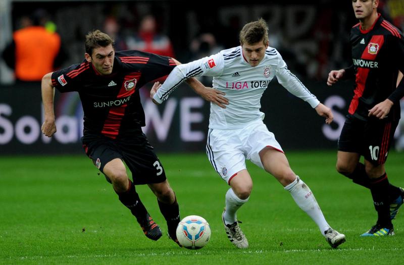 Toni Kroos en Bayer Leverkusen (2012) - AFP