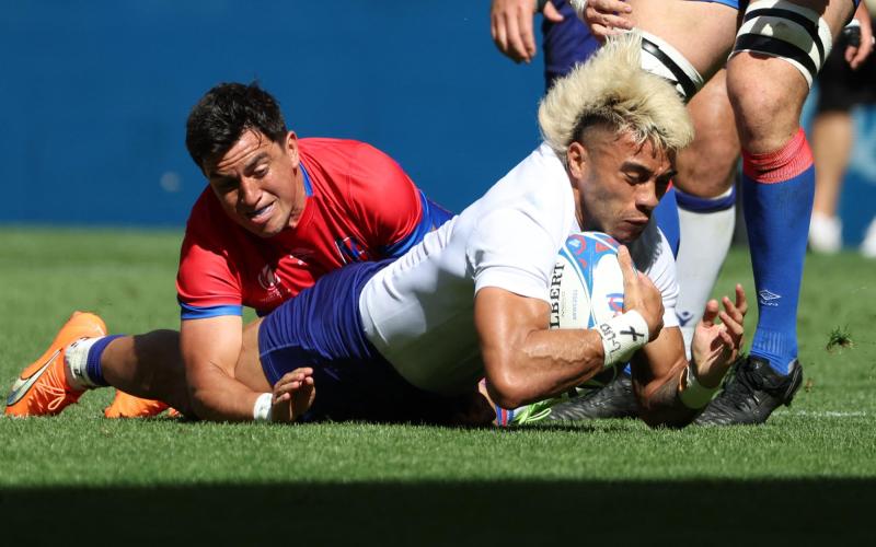 Samoa vs. los Cóndores de Chile | AFP