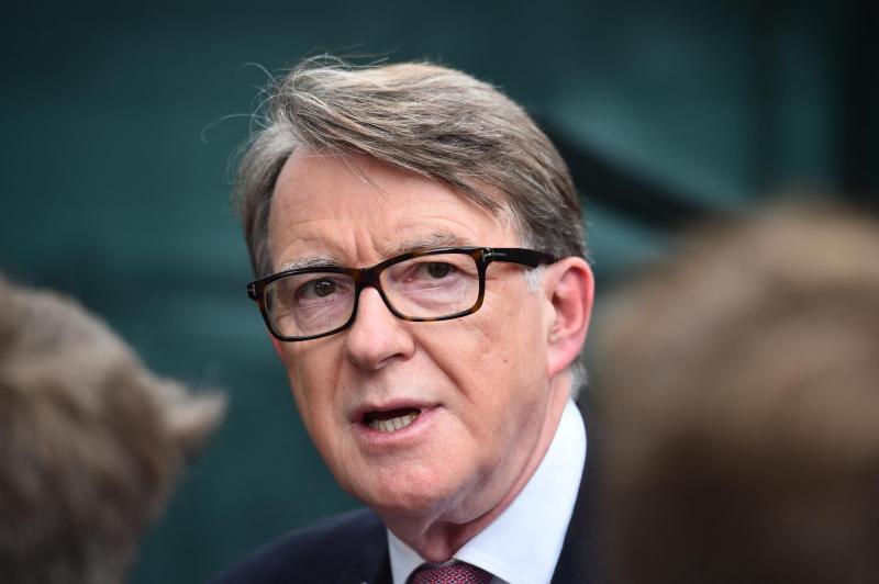 AFP - Embajador británico en Estados Unidos, Peter Mandelson